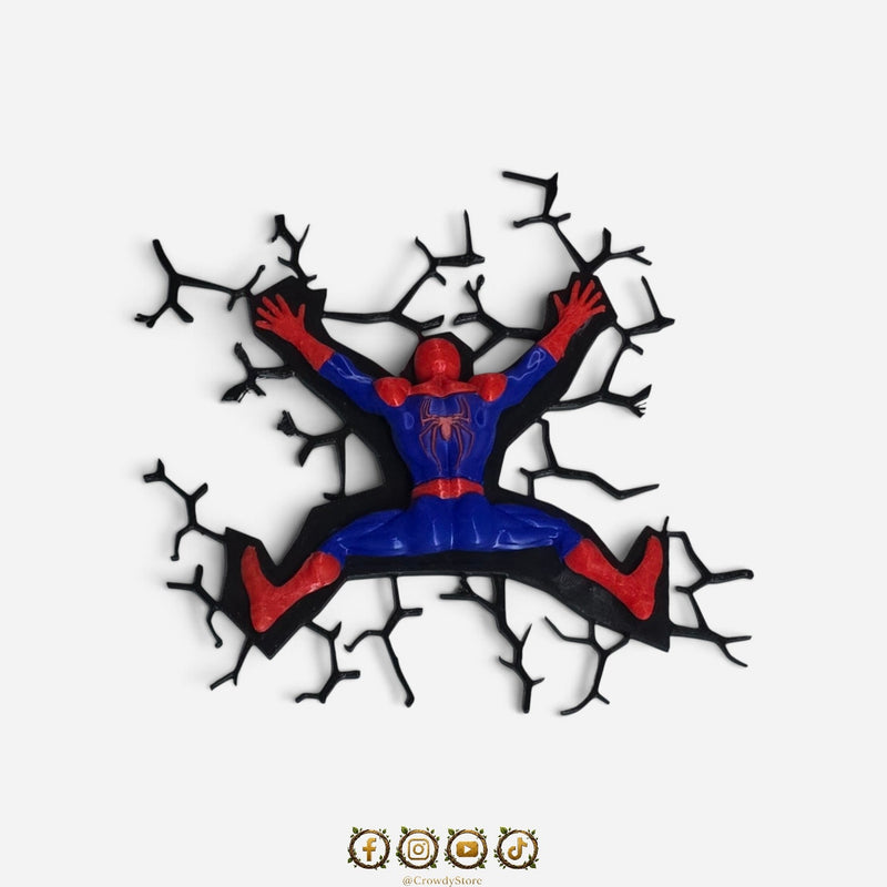 Spiderman Crashed- Wall Art